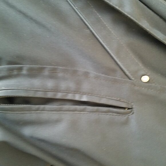 NILS womans size 12 ski Jacket with removable trimmed hood EUC - Picture 5 of 6